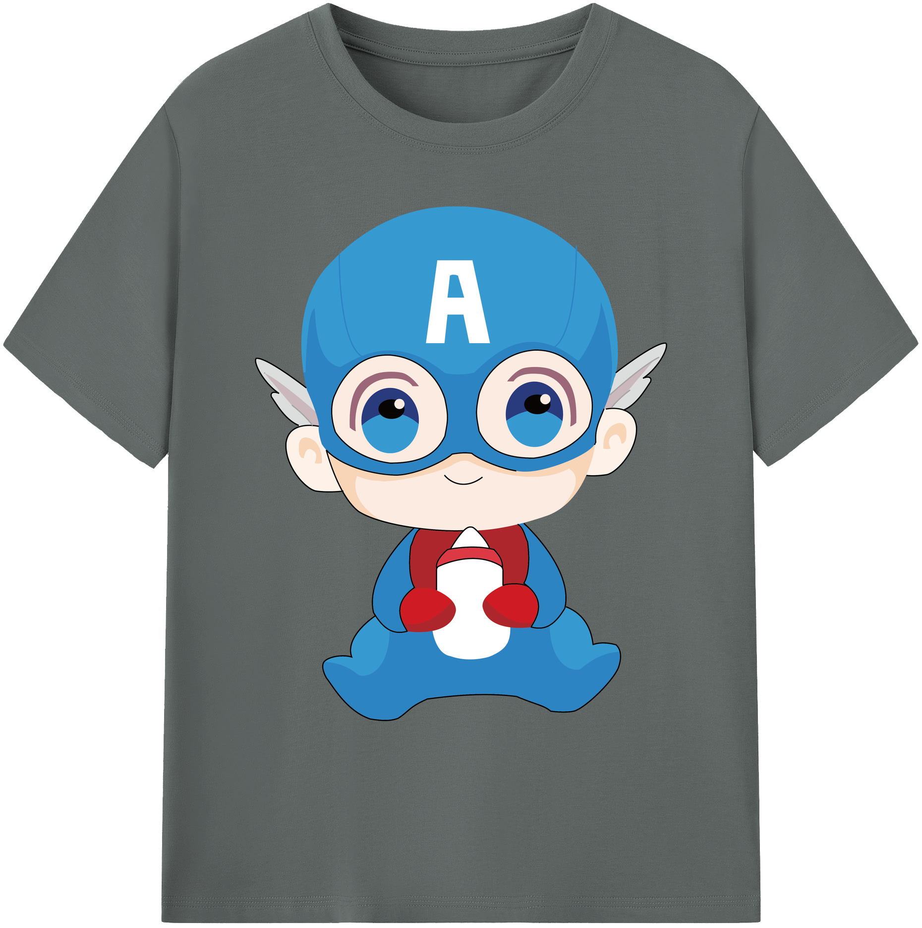 （画像用） アベンジャーズ The Avengers 綿100％ メンズ半袖Tシャツ｜肌触りやわらか＆通気性